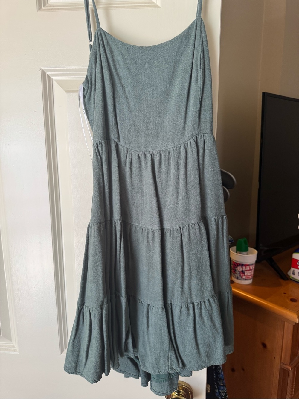 Lulu’s Make a Day of It Tiered Mini Dress